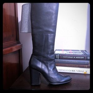 Stuart Weitzman over the knee leather boots